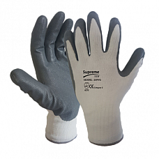 White/Grey Nitrile Coated Gloves 103WG