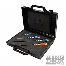 King Dick 1-for-6 Screwdriver Gift Set 4pce