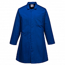 2202 Royal Blue Men’s Food Coat, One Pocket