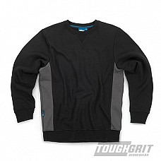 Tough Grit 2-Tone Sweatshirt Black / Charcoal