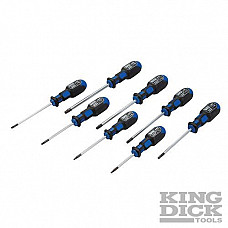 King Dick Screwdriver Set 8pce