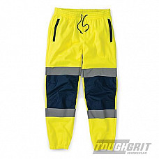 Tough Grit Hi-Vis 2-Tone Jogger Yellow/Navy