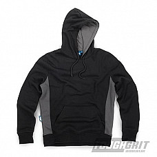 Tough Grit 2-Tone Hoodie Black / Charcoal