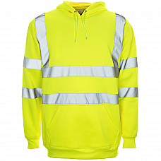 Hi Vis Hooded Sweatshirt