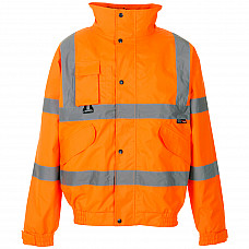 Hi Vis Breathable 2 in 1 Bomber Jacket