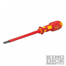 King Dick VDE Slotted Screwdriver