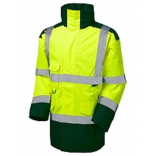 TAWSTOCK ISO 20471 Cl 3 Anorak HV YELLOW/BOTTLE