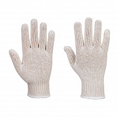 A030 White String Knit Liner Glove (300 Pairs)