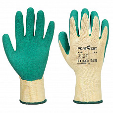 A100 Green Grip Glove - Latex