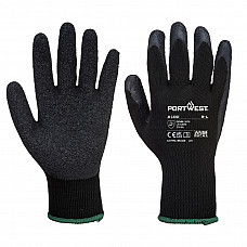 A100 Black Grip Glove - Latex