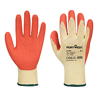 A100 Orange Grip Glove - Latex