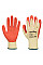 A100 Orange Grip Glove - Latex