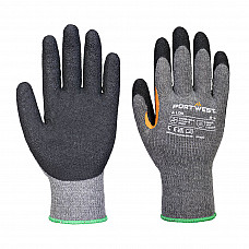 A106 Grey/Black Grip 10 Latex Reinforced Thumb Glove (Pk12)