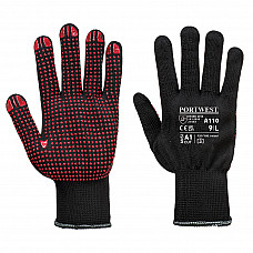 A110 Black Polka Dot Glove