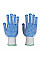 A113 White/Blue Polka Dot Plus Glove