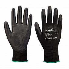 A120 Black PU Palm Glove