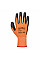 A120 Orange/Black PU Palm Glove