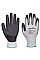 A124 Grey/Black Grip 13 PU Diamond Knit Glove (Pk12)