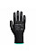 A128 Black PU Palm Glove Latex Free (Retail Pack)