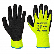 A143 Yellow/Black Thermal Soft Grip Glove