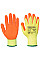 A150 Orange Classic Grip Glove - Latex