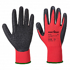 A174 Red/Black Flex Grip Latex Glove