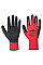 A174 Red/Black Flex Grip Latex Glove