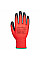 A174 Red/Black Flex Grip Latex Glove