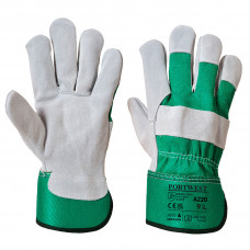 A220 Green Premium Chrome Rigger Glove