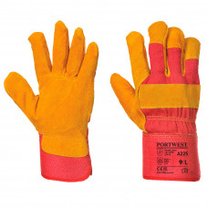 A225 Red Fleece Lined Rigger Glove