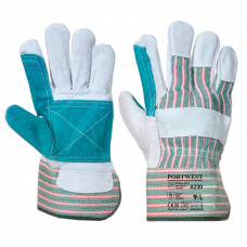 A230 Grey Double Palm Rigger Glove