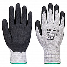 A312 Grey/Black Grip 13 Nitrile Diamond Knit Glove (Pk12)