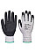 A312 Grey/Black Grip 13 Nitrile Diamond Knit Glove (Pk12)