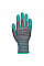 A313 Grey/Green Grip 15 Nitrile Crinkle Glove (Pk12)