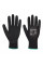 A335 Black Dermi-Grip NPR15 Nitrile Sandy Glove