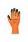 A340 Orange/Black Hi-Vis Grip Glove - Latex