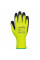 A340 Yellow Hi-Vis Grip Glove - Latex