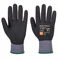 A354 Black DermiFlex Ultra Pro Glove - Nitrile Sandy