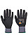 A354 Black DermiFlex Ultra Pro Glove - Nitrile Sandy