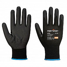 A355 Black NPR15 Nitrile Foam Touchscreen Glove (Pk12)