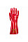 A435 Red Grip 12 PVC Gauntlet 35cm