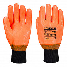 A450 Orange Weatherproof Hi-Vis Glove