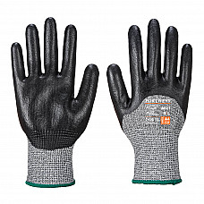 A621 Black Cut 3/4 Nitrile Foam Glove