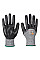 A621 Black Cut 3/4 Nitrile Foam Glove