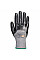 A621 Black Cut 3/4 Nitrile Foam Glove