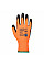 A625 Orange/Black Vis-Tex Cut Resistant Glove - PU