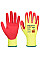 A626 Yellow/Red Vis-Tex HR Cut Glove - Nitrile