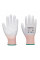 A697 Grey/White LR13 ESD PU Palm Glove (Pk12)