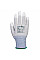 A698 Grey/White MR13 ESD PU Fingertip Glove (Pk12)