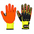 A721 Yellow/Orange Anti Impact Grip Glove